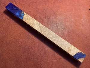 TNT Acrílico Híbrido Estabilizado Negro Ceniza Burl en Blanco. 1-1/2 x 1-1/2 x 18  - Imagen 1 de 4