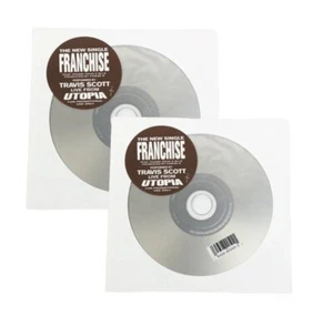 2 x Travis Scott Single FRANCHISE Promotional CD Limited NEW Live Utopia Promo - Picture 1 of 3