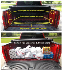 Truck Bed Organize Kit For Chevy Silverado 2007-2018, Easy Install, Versatile