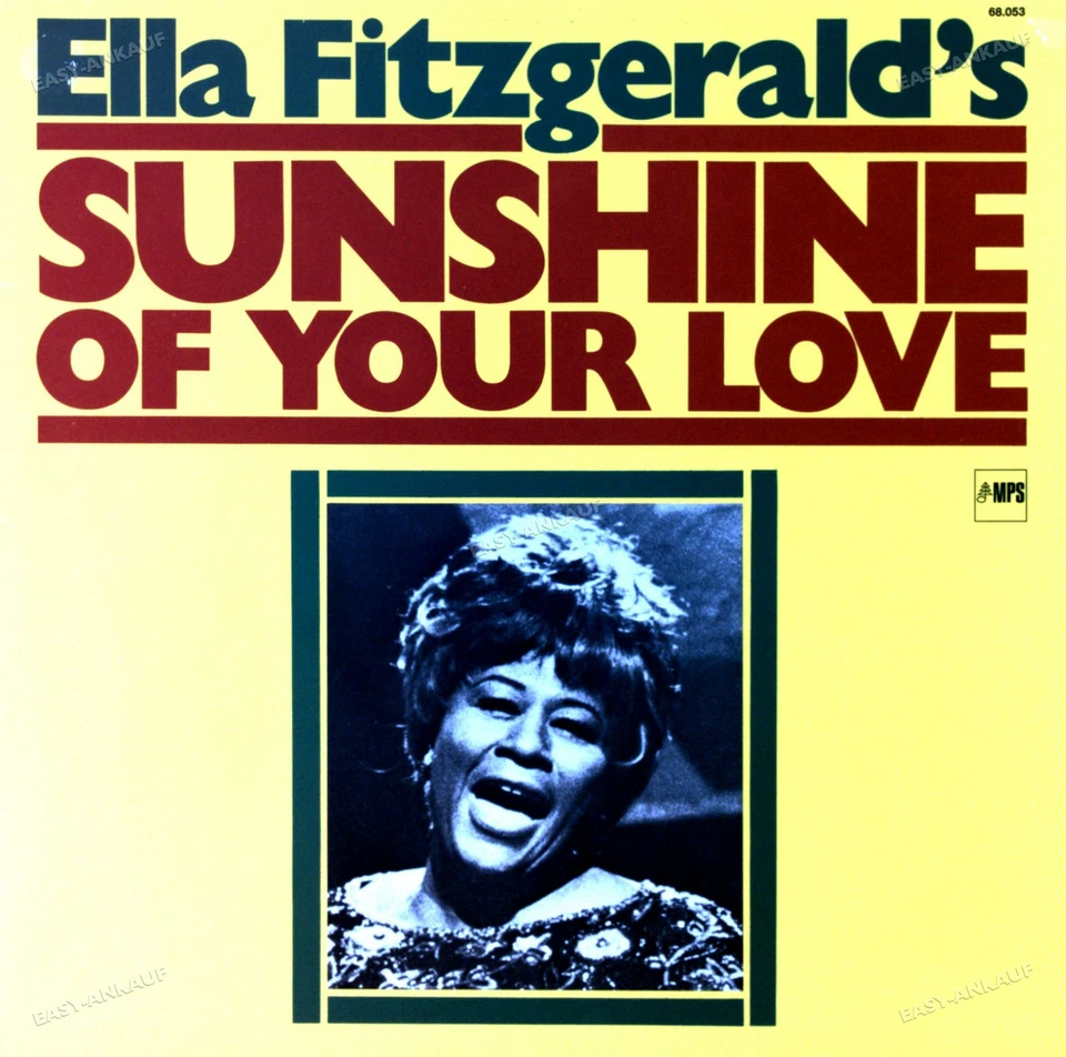 Ella Fitzgerald - Sunshine Of Your Love LP 1968 (VG/VG) .* - Image 1 of 1