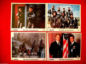 NAVY SEALS 1990 CHARLIE SHEEN MICHAEL BIEHN LEWIS TEAGUE UNIQUE EXYU LOBBY CARDS