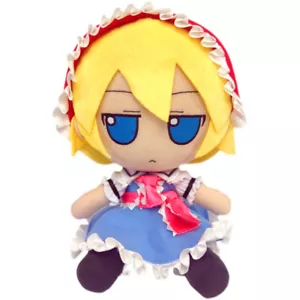 Bambola di peluche 20 cm Alice Margatroid anime TouHou progetto cosplay cuscino giocattolo imbottito - Foto 1 di 5