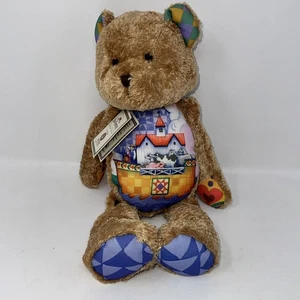Boyd's Collection Jim Shore 2006 Arche Noah Teddybär mit Gelenken Plüsch 15 Zoll Neu - Bild 1 von 7