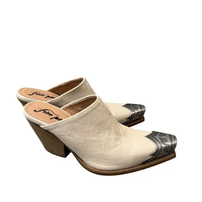 Free People Italian Leather Boots/Mules Size 36 (Fits US 6) Boho Western - Image 1 of 4