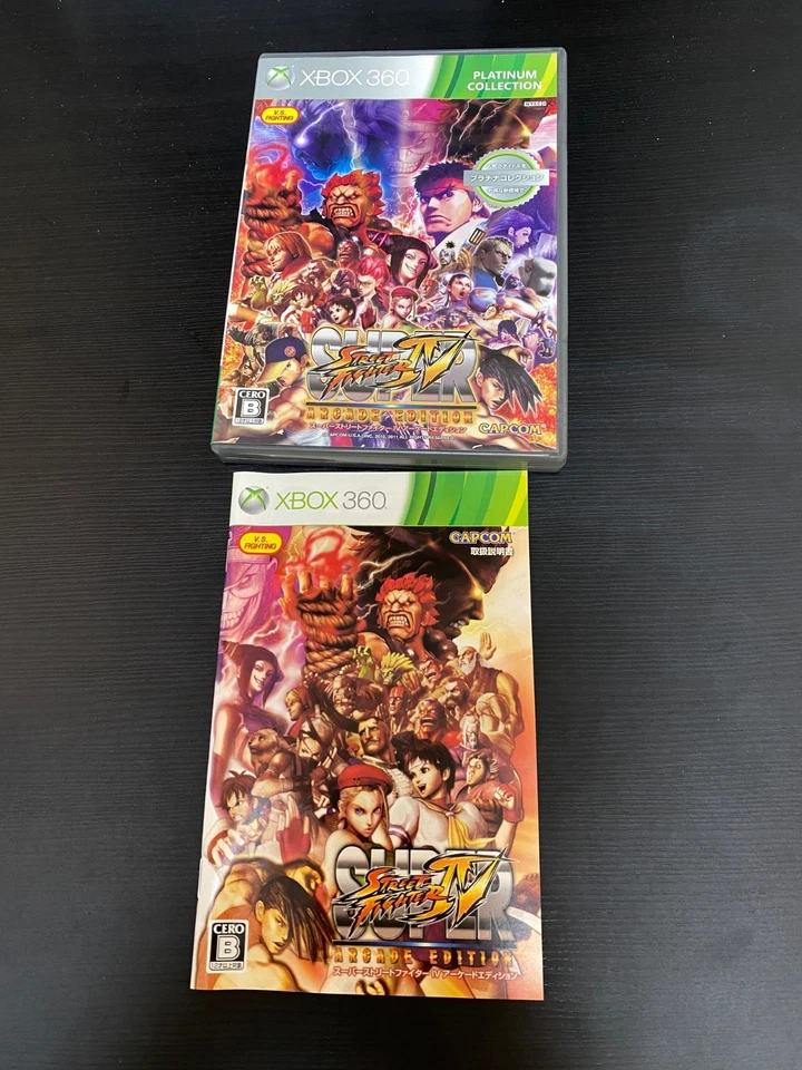 Super Street Fighter IV 4 Arcade Edition Import Japan Xbox 360 Japanese ver. - Image 1 of 4
