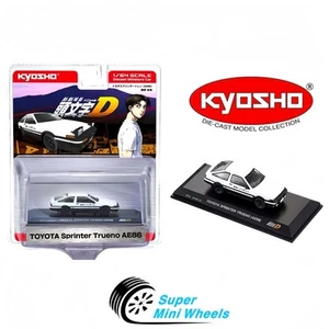 Kyosho 1:64 Initial D Toyota Sprinter Trueno AE86 - Blanco - Imagen 1 de 2