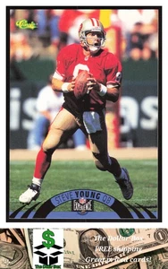 1996 Classic NFL Experience #25 Steve Young - San Francisco 49ers - Picture 1 of 2
