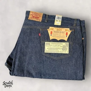 Jeans Levi’s 501xx de colección retráctiles hechos en EE. UU. W56 L34 501 sin existencias nuevos con etiquetas - Imagen 1 de 6