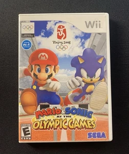 Mario & Sonic at the Olympic Games Beijing 2008 Wii Juego Completo, Probado  - Imagen 1 de 3
