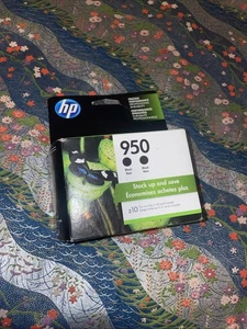 Cartucho de tinta negro HP 950 genuino nuevo sin abrir EXP jul/2022 - Imagen 1 de 2