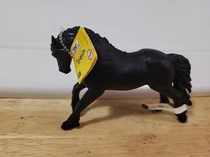 Safari Ltd Fresian Pferd Tierfigur Neu mit Etikett - Bild 1 von 2