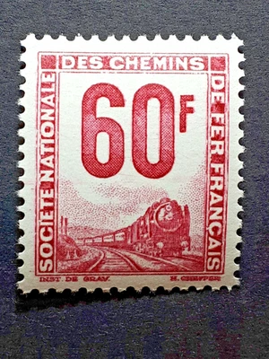 TIMBRE PETIT COLIS POSTAL n 16 NEUF ** LUXE cote 50 euros - Photo 1/2