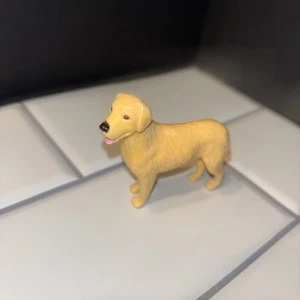 Playskool Dollhouse YELLOW LAB PUPPY DOG PET Loving Family Retriever Vintage - Picture 1 of 9