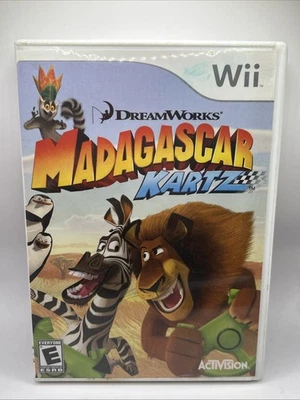 Dreamworks Madagascar Kartz for Nintendo Wii Complete w/Manual - Image 1 of 4