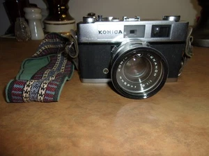 Vintage Konica AutoS1.6 Filmkamera 45mm Hexanon - Bild 1 von 4
