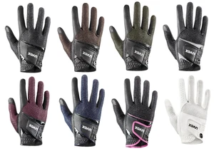 Uvex Sumair Non Slip Extra Grip Mesh PU Leather Lightweight Horse Riding Gloves - Picture 1 of 17