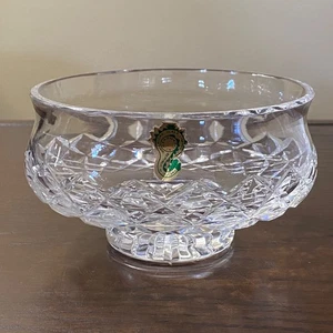 Waterford Comeragh 5" Crystal Footed Bowl w/ Sticker ~ Made in Ireland 1974-2017 - Picture 1 of 14