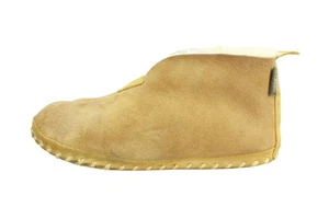 LL Bean Women's Wicked Good Slipper Booties Suede Brown Size 9 M - Picture 1 of 10