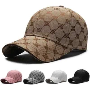 Berretto baseball uomo e donna four seasons nuovo protezione solare tre linee cucito casual - Foto 1 di 27
