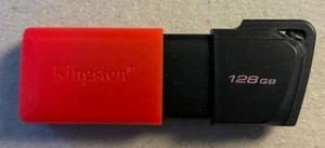 128GB Kingston Technology DataTraveler Exodia M USB 3.2 Type-A Flash Drive - Afbeelding 1 van 3