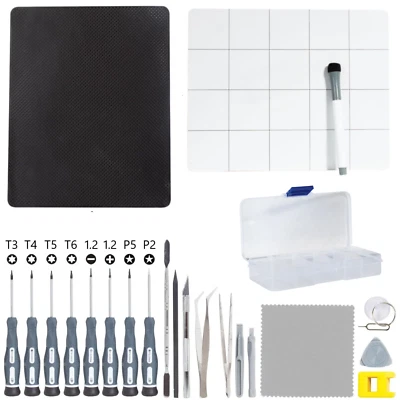 DURATOOL 24-Piece Electronics Computer Tool Kit, Magnetic Precision Screwdriver - Image 1 of 4