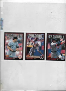 Triple Play Baseball Pick-15 1993 completa tu conjunto o juego de equipo - Imagen 1 de 1