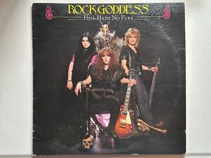 ROCK GODDESS HELL HATH NO FURY VINTAGE VINYL LP RECORD ALBUM 1983 U.S. EDITION