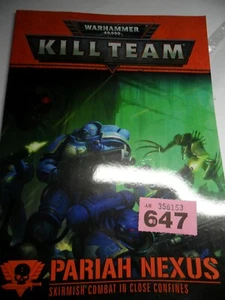 Warhammer 40k Kill Team Pariah Nexus Necron Space Marine Rules R647 - Picture 1 of 7