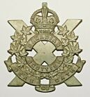 British Military Cap Badges, The Canadian Scottish White Metal Cap Badge Ww2