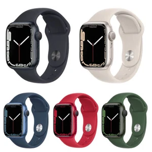 Apple Watch Series 7 GPS WiFi Aluminium 41mm / 45mm Midnight Black - Zdjęcie 1 z 2