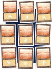 MTG - Portal 3 Kingdoms: Plains (x9) [LV2738]