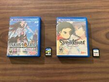 Senran Kagura Shinovi Versus + Akiba's Trip (Sony PlayStation Vita LOT) - Tested