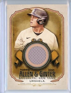 2021 Topps Allen & Ginter Relic Gio Urshela AGA-GU Game-Used Memorabilia - Picture 1 of 2