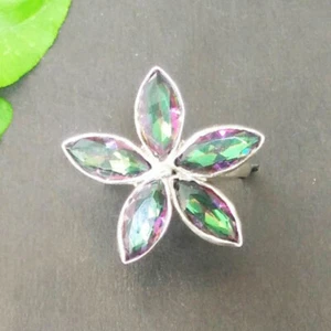 925 Sterling Silver Mystic Topaz Ring Handmade Jewelry Gemstone Ring All Size - Picture 1 of 6