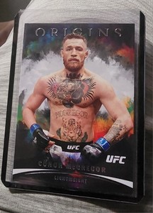 Conor McGregor 2022 Panini Chronicles UFC Origins #133 Base MINT w/topldr+Extras