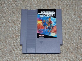 Mission: Impossible Nintendo NES Cartridge