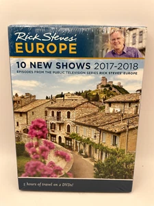 Rick Steves' Europe: 10 New Shows 2017-2018 2-Disc DVD European Travel Guide - Picture 1 of 2