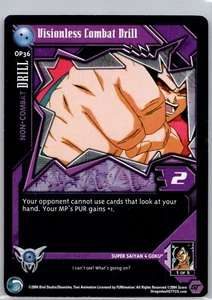 1x DBGT TCG TALADRO DE COMBATE SIN VISIÓN OP36 ALT FOIL HOLO PROMOCIÓN LIMITADA - Imagen 1 de 1