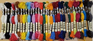 Lot of DMC Etoile Floss 100 Skeins New Cross Stitch Embroidery assortment - Picture 1 of 1