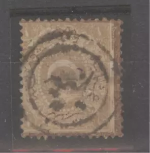 TURKEY; 1869s classic early Ottoman issue Fine Revenue cancel on 1 Ghr value - Picture 1 of 1