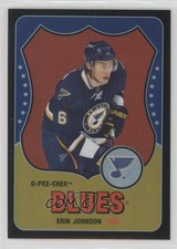 2010-11 O-Pee-Chee Black Rainbow Retro /100 Erik Johnson #201