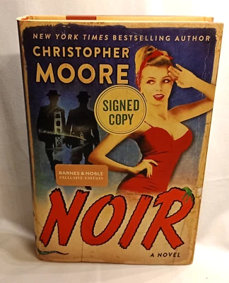 Noir Christopher Moore Signed Barnes & Noble 1st Edition Hardcover - Image 1 of 4