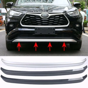 For Toyota Highlander 2020-2025 Front Bumper Lip Cover Lower Molding Trim Guard - Bild 1 von 9