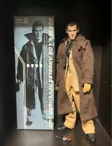 1/6 BLADE RUNNER RICK DECKARD 12" FIGURE w/ 2 heads DTM-004 HARRISON FORD New - Picture 1 of 4