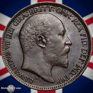 Great Britain 1908 Farthing 1/4d GB4612 - Picture 1 of 2