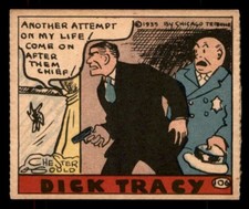 1935 R27 Cartoon Comic Strip Cards #106 Dick Tracy - Chief NM