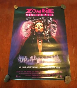 Zombie Nightmare 1986 Movie Video Store Rolled Poster 24x18in - Picture 1 of 7