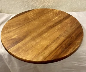 Lipper International Brand-16 " Vintage Wood Lazy Susan. Very Nice. - Picture 1 of 7