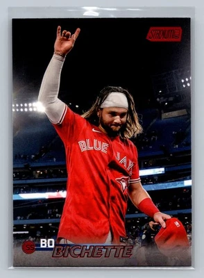2023 Stadium Club #78 Bo Bichette Red Foil - Image 1 of 2