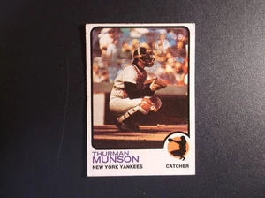 1973 Topps Baseball Thurman Munson Karte # 142 - Bild 1 von 2